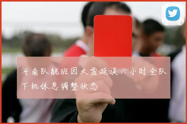 河南队航班因大雪延误六小时全队下机休息调整状态